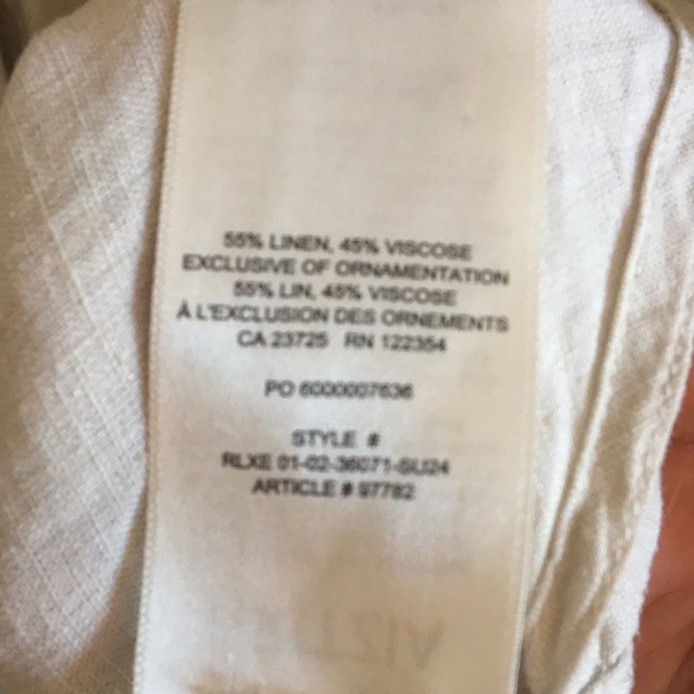 Babaton Linen Button Down Shirt - Picture 6 of 7